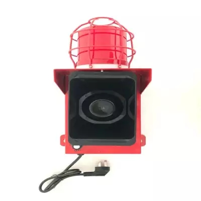 JD-7B大功率工業(yè)防寒聲光報(bào)警器、JD90B-H-03-F-01-12-122聲光警示器廠家