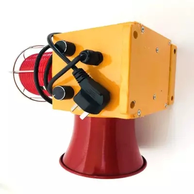 旋轉(zhuǎn)式警示燈LTE-1101J/220V報警器、一體化聲光信源指示器XDT-M-135FTY皮帶警鈴廠家